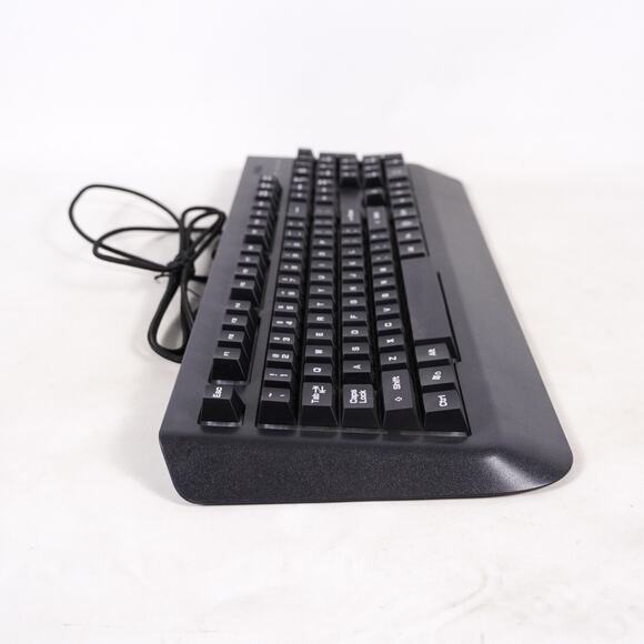 Onn RGB Mechanical Wired Gaming Keyboard Computer Keypad Input Black - Picture 3 of 9